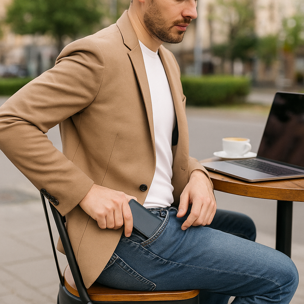 Billetera Pop Up con Tarjetero RFID en Cuero Marca Vinitivo