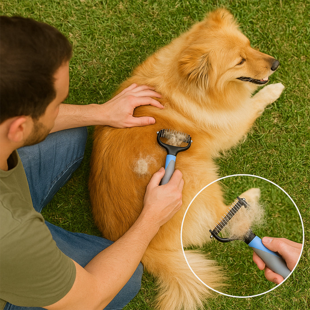 Cepillo Corta Nudos y Deslanador MimoPaws