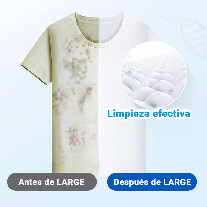 32 Hojas de Detergente Jabon ecológico para ropa LARGE