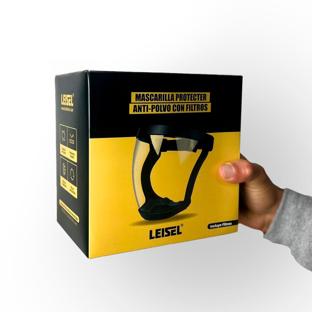 Máscara a Prueba de Polvo con Filtro Leisel
