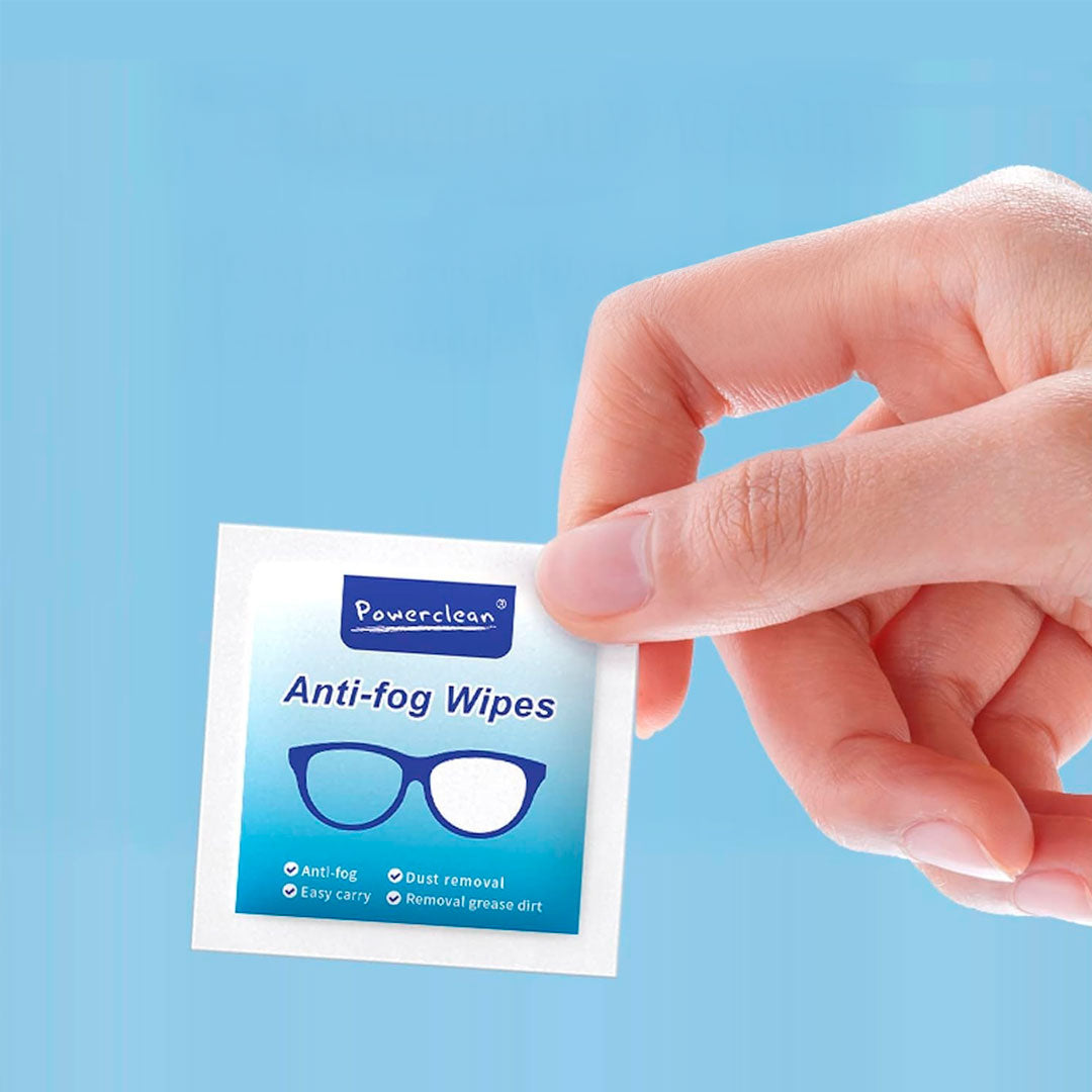 100 Toallas de Limpieza Anti Empaño para Lentes y Pantallas