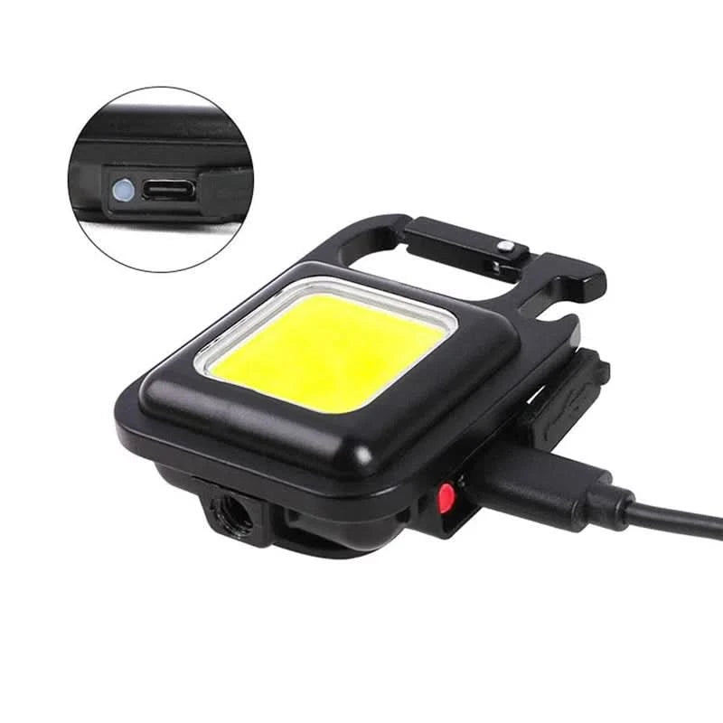 Mini Linterna Portátil de Bolsillo con Clip