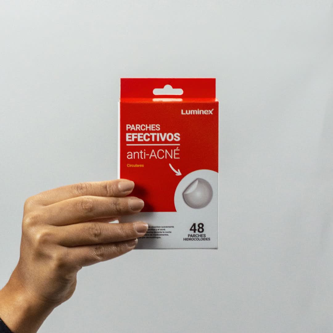 Pack de 48 Parches Anti-Acne Circulares Luminex