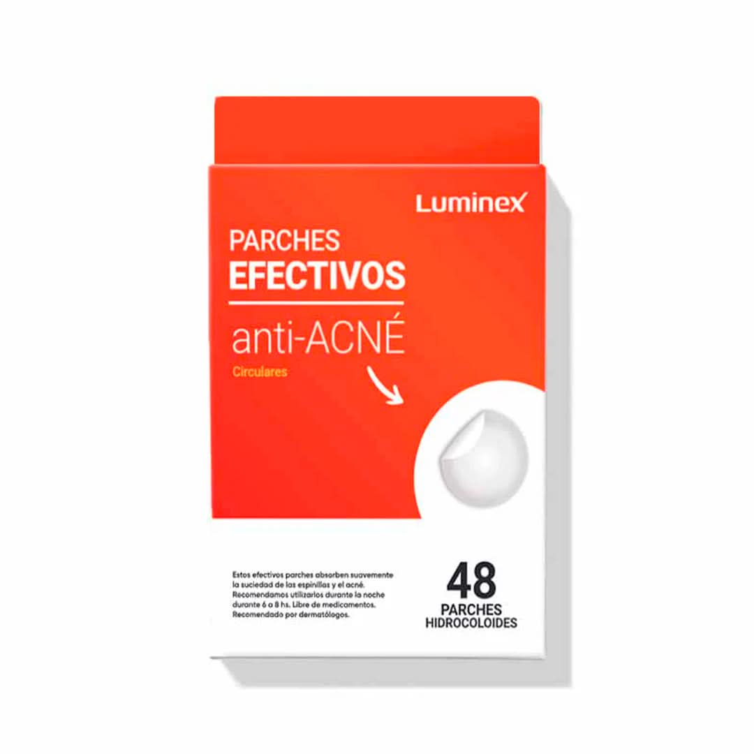 Pack de 48 Parches Anti-Acne Circulares Luminex