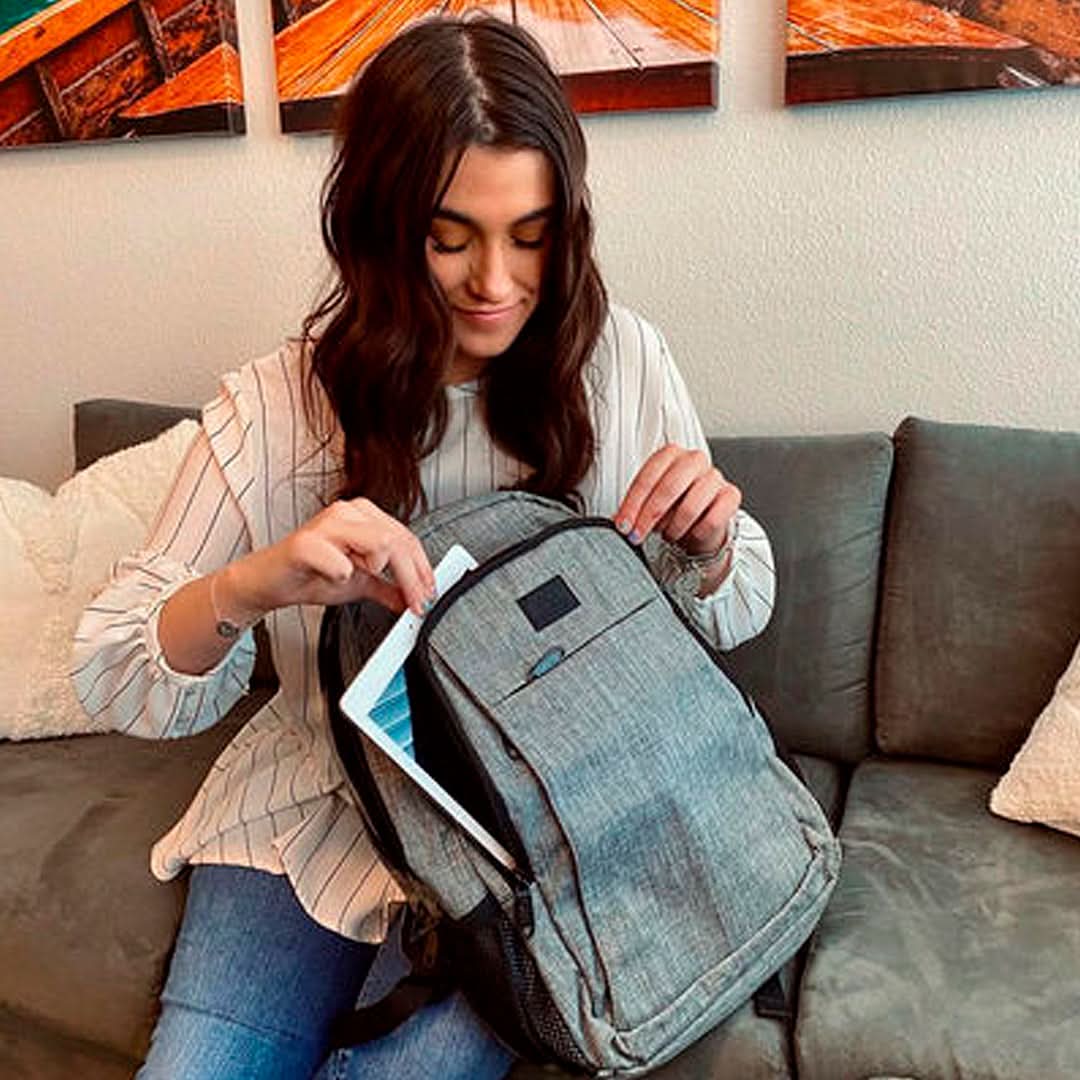 Mochila Oxford de Gran Capacidad 17,3 Pulgadas