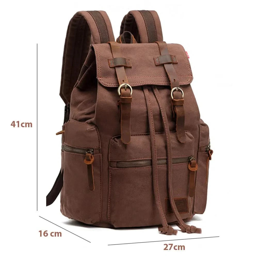 Mochila Kaukko Vintage Casual de Lona Marca Vinitivo
