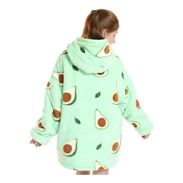 Hoodie Aguacate Polar con Capucha Marca Wilma