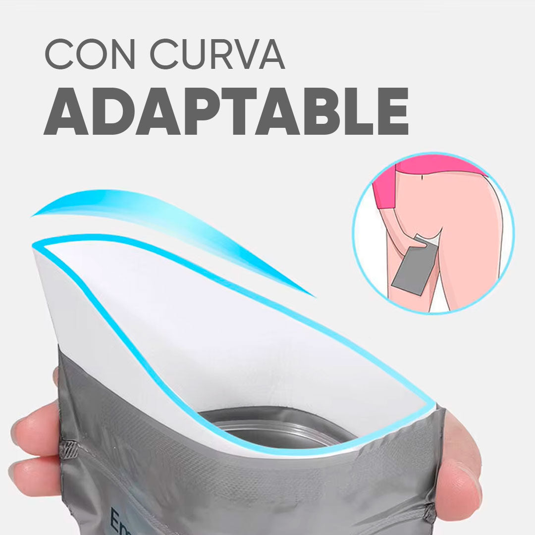 Pack de 5 Bolsas de Emergencia Unisex para Orinar con Gel