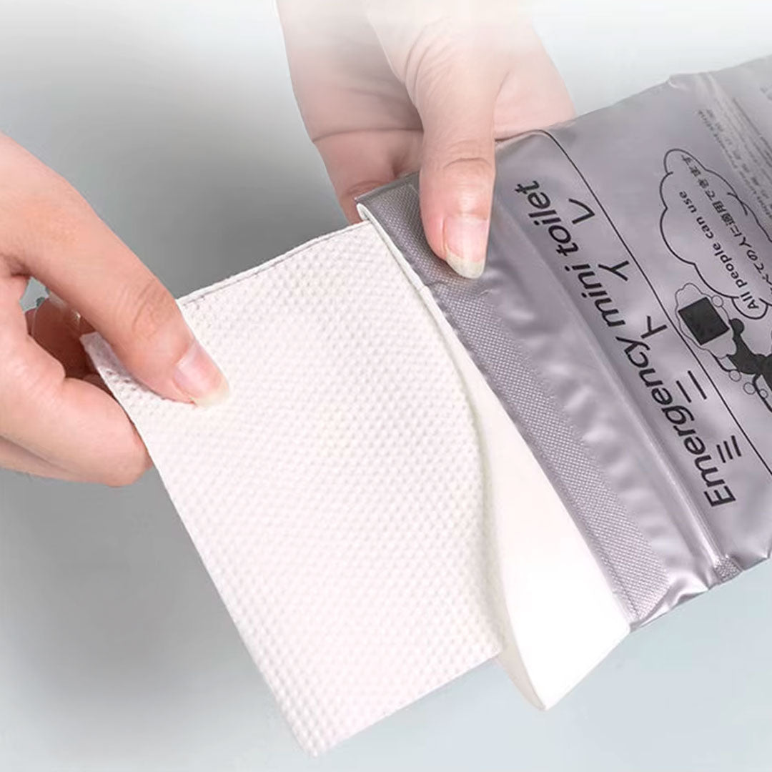 Pack de 5 Bolsas de Emergencia Unisex para Orinar con Gel