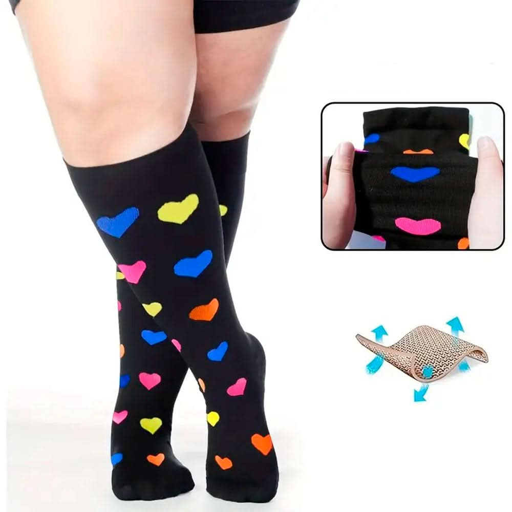 Medias de Compresión Talles Grandes Unisex