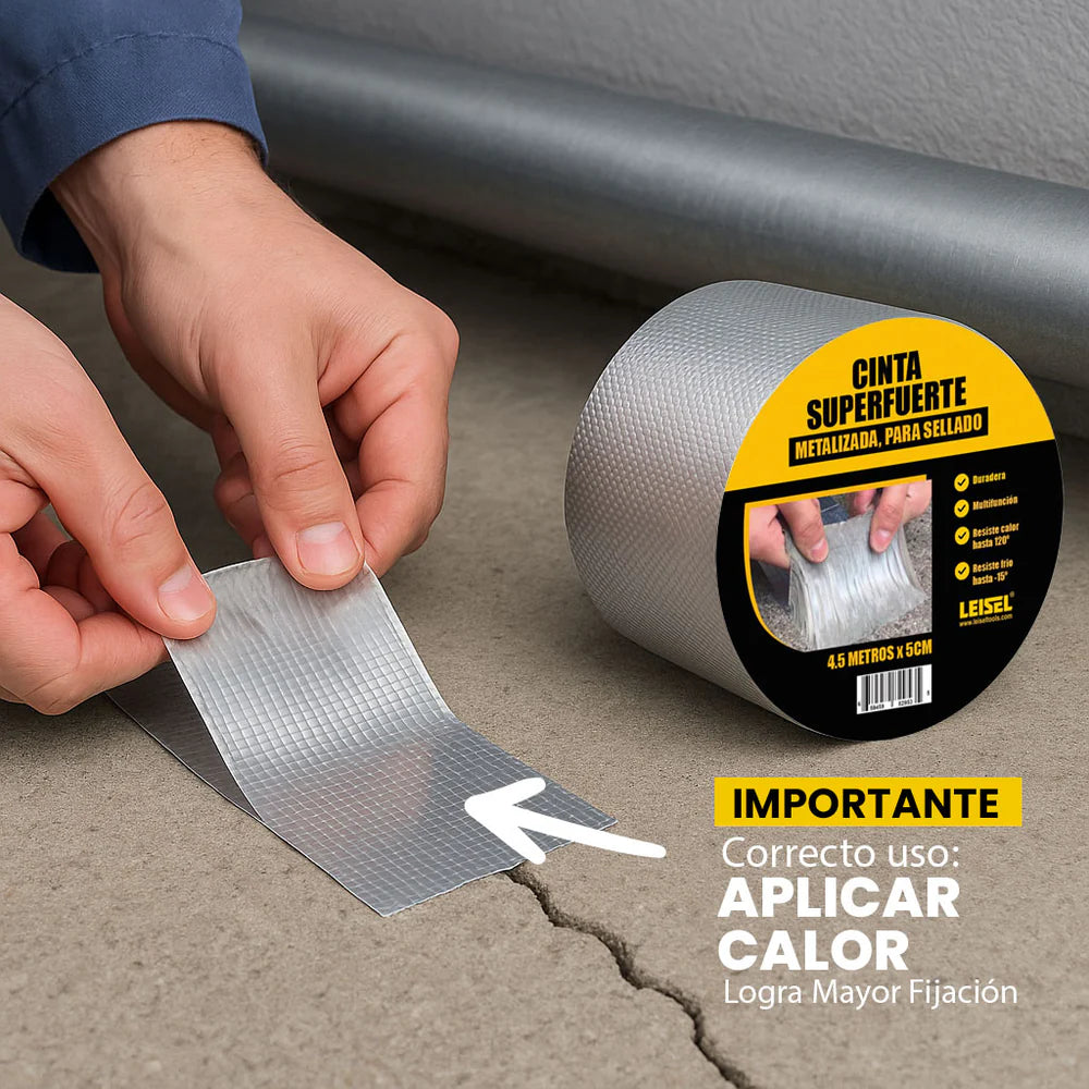 Sellador de Filtraciones Water Shield + Cinta metalizada de regalo