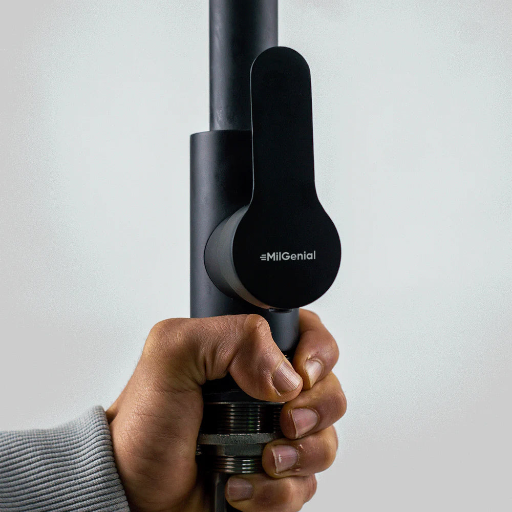 Canilla Monocomando con Extensor Full Wash Marca Milhome