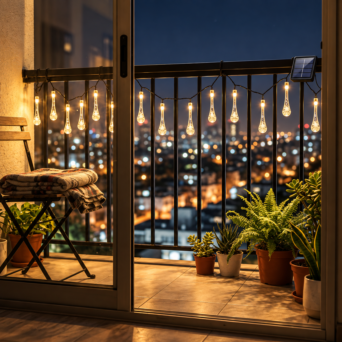 Guia de Luces Solares Drop Ip44 con Estaca