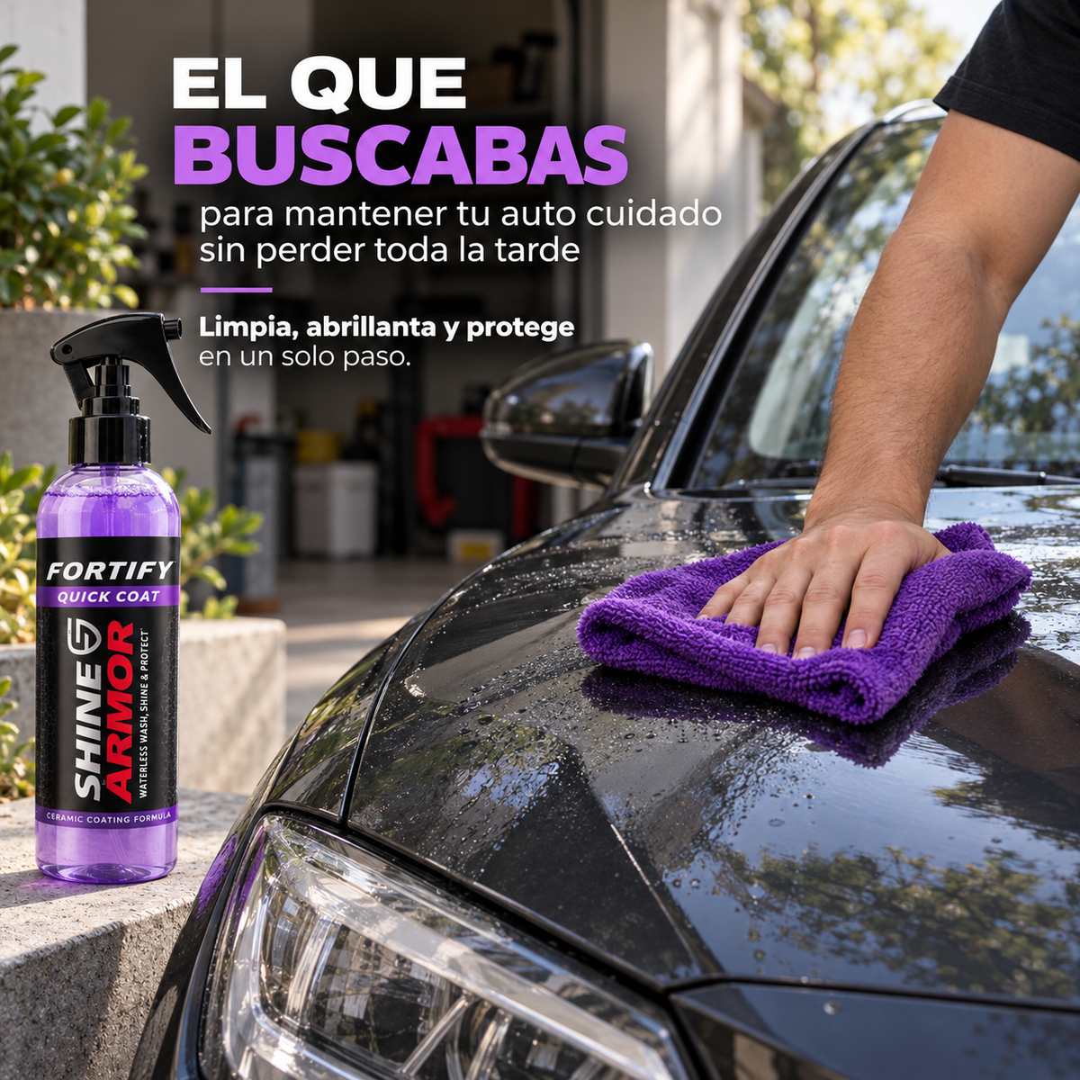 Limpiador y Protector para Auto Shine Armor