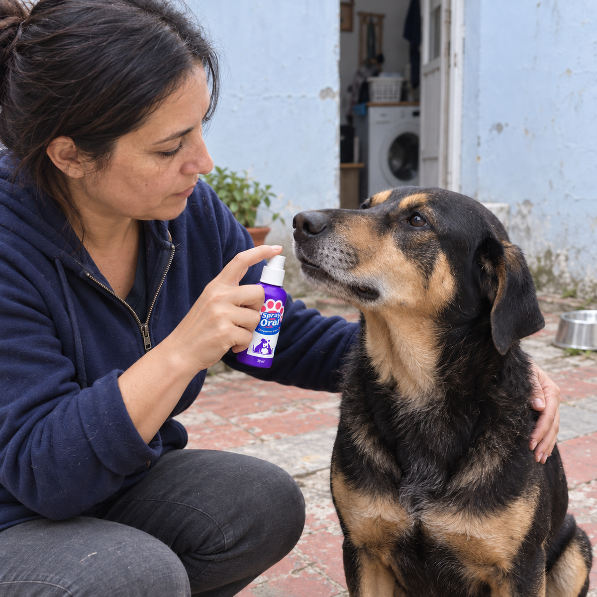 Pulverizador Bucal para Cuidado de Mascota