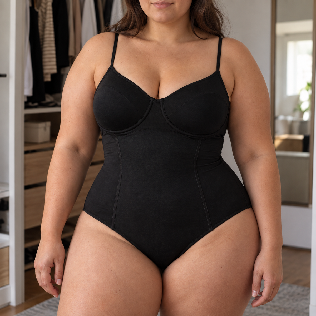 Serene Body Moldeador sin Manga Corta Marca Elevé