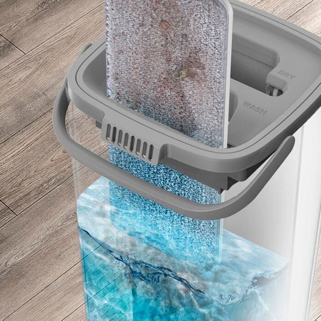 Mopa Vaster con Balde Marca Milhome con 2 Paños