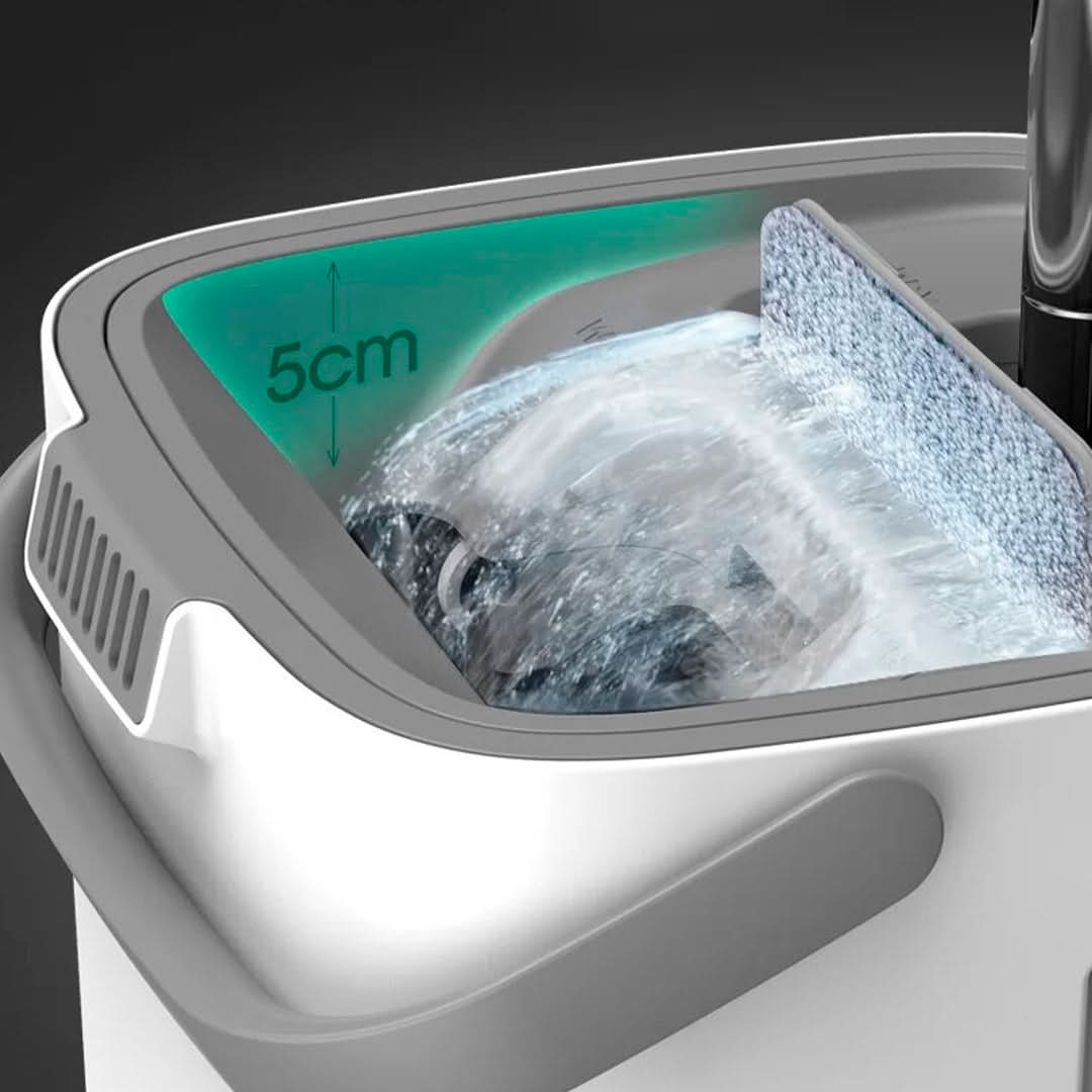 Mopa Vaster con Balde Marca Milhome con 2 Paños