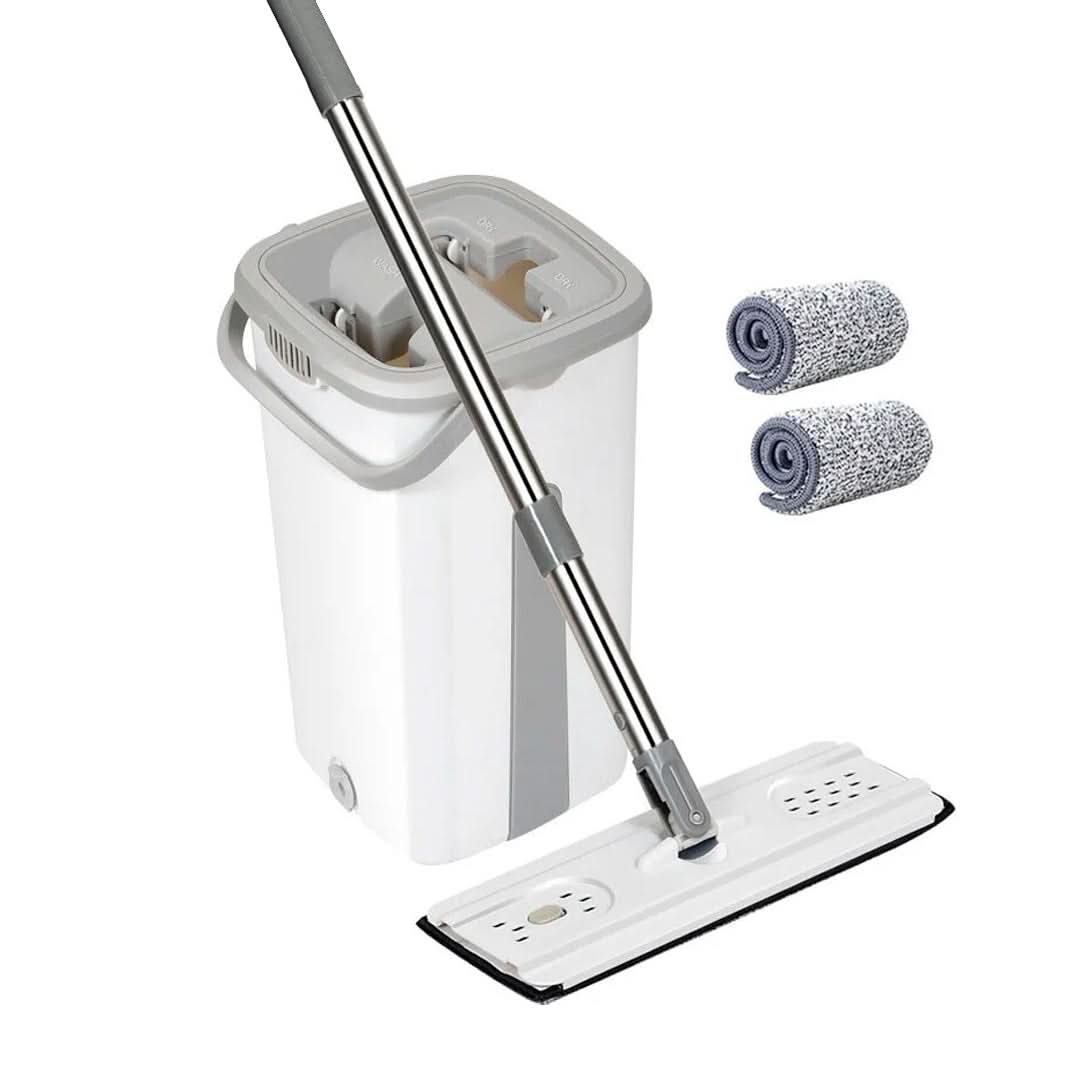 Mopa Vaster con Balde Marca Milhome con 2 Paños