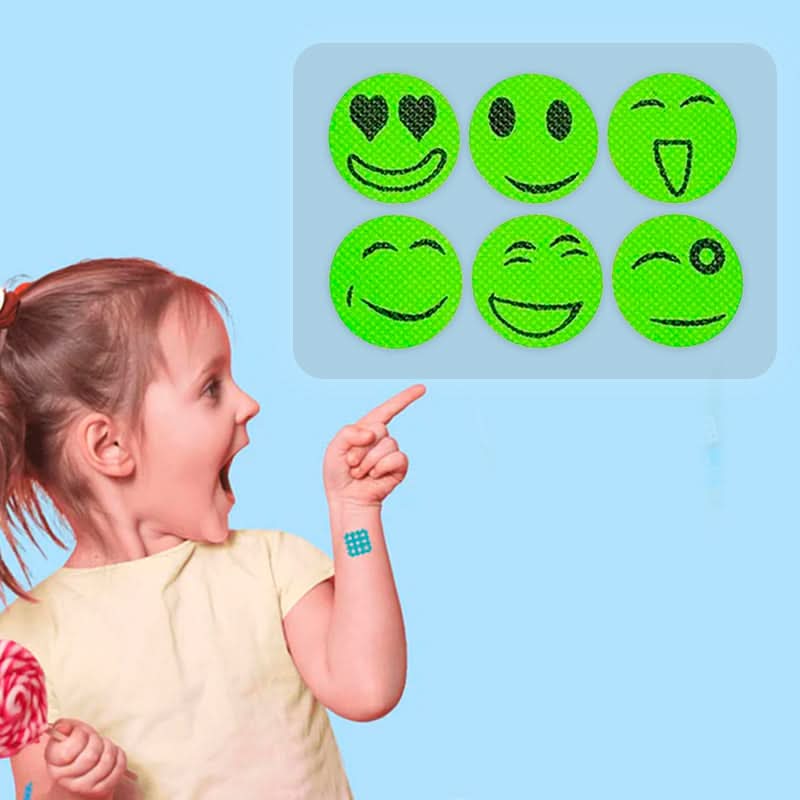 Pack de 30 Parches Carita Repelentes de Mosquitos para Bebé