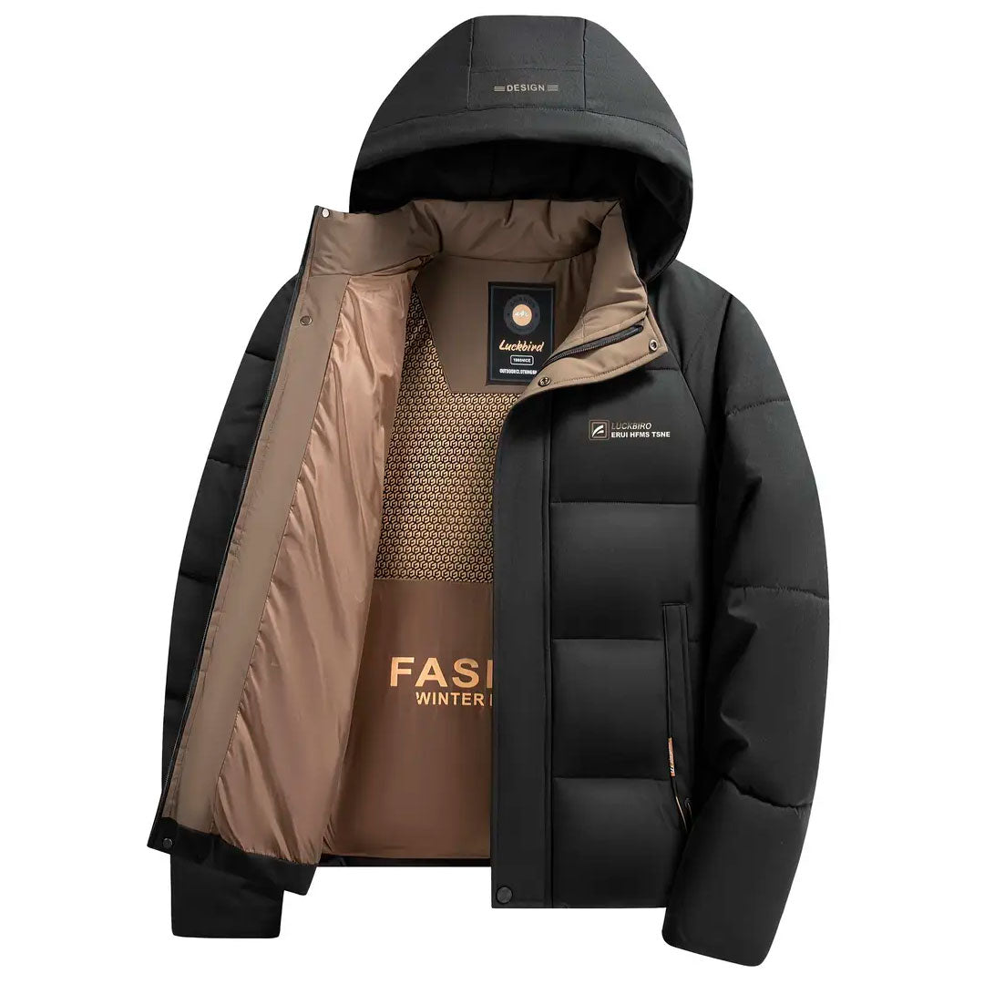 Campera con Capucha Luckbird Repele el Agua