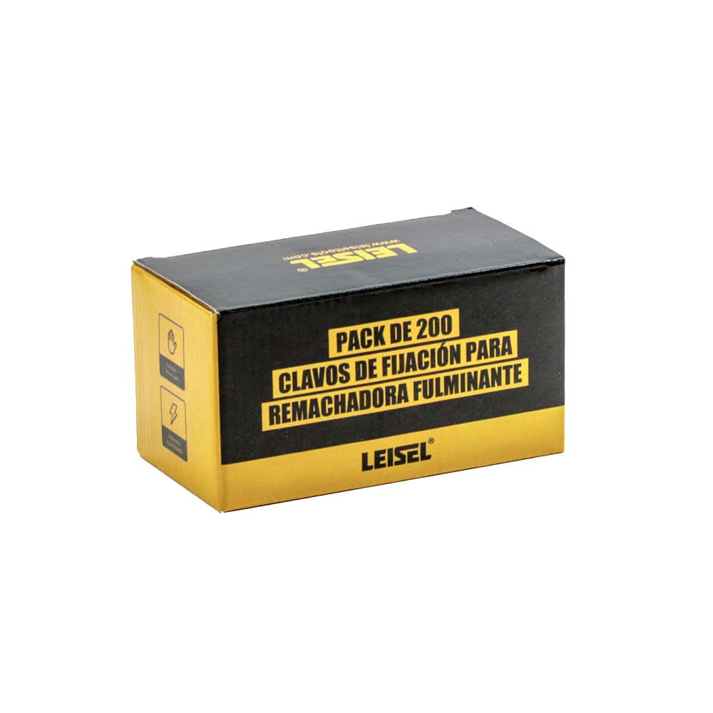 Pack de 200 Clavos Leisel para Remachadora Fulminante