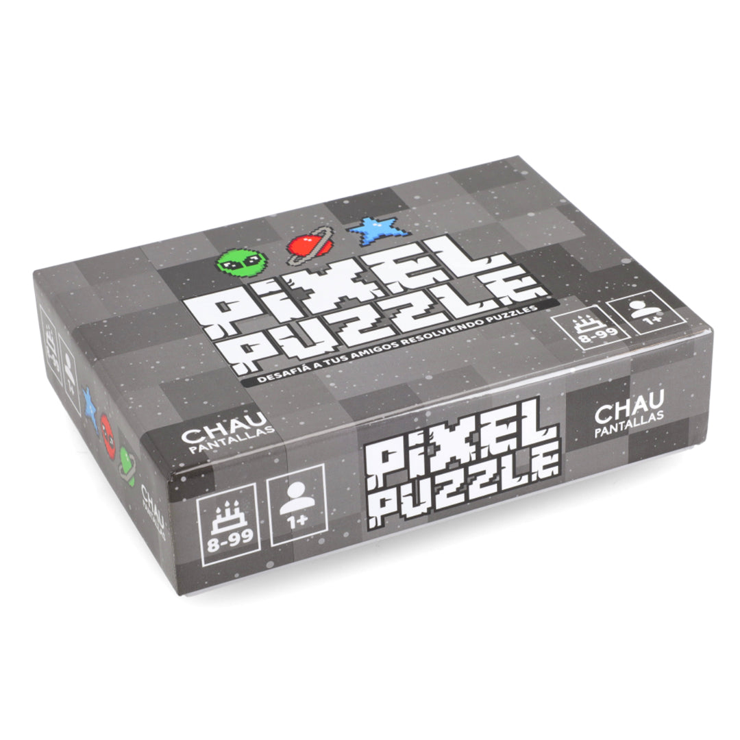 Juego de mesa Pixel Puzzle +8 con 40 Tarjetas