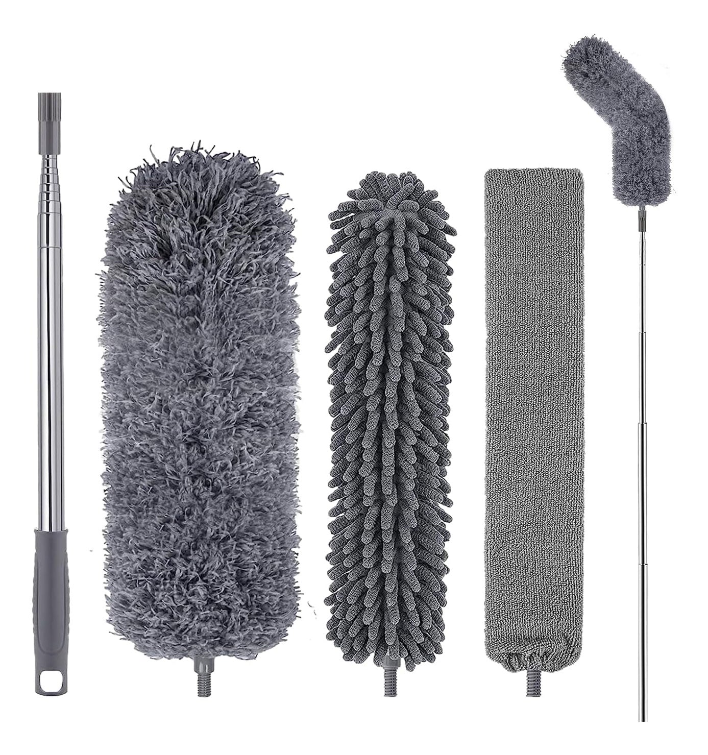Plumero Extensible de Microfibra 3 Cabezales Milhome