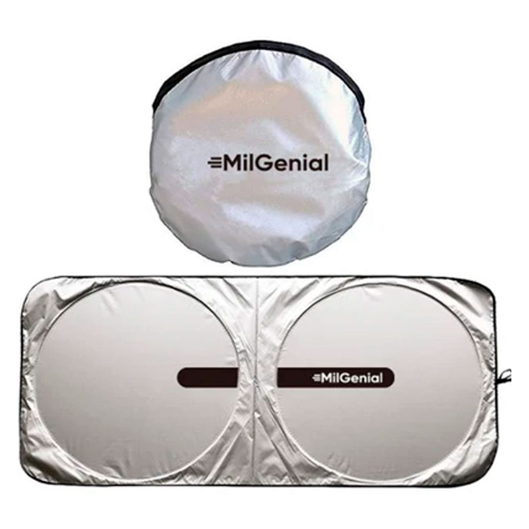 Parasol Plegable Premium para Auto Circular Milgenial