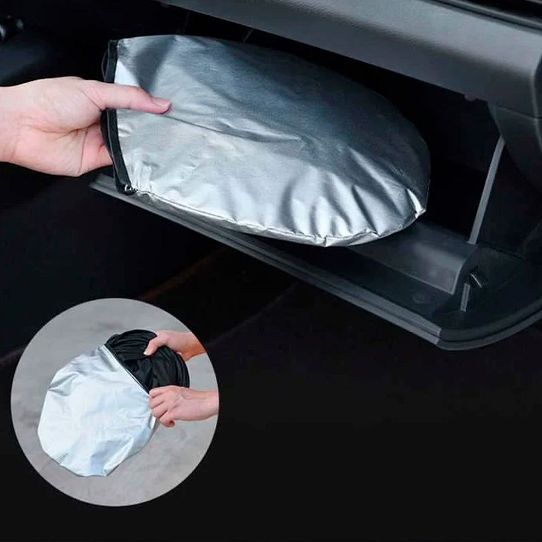 Parasol Plegable Premium para Auto Circular Milgenial