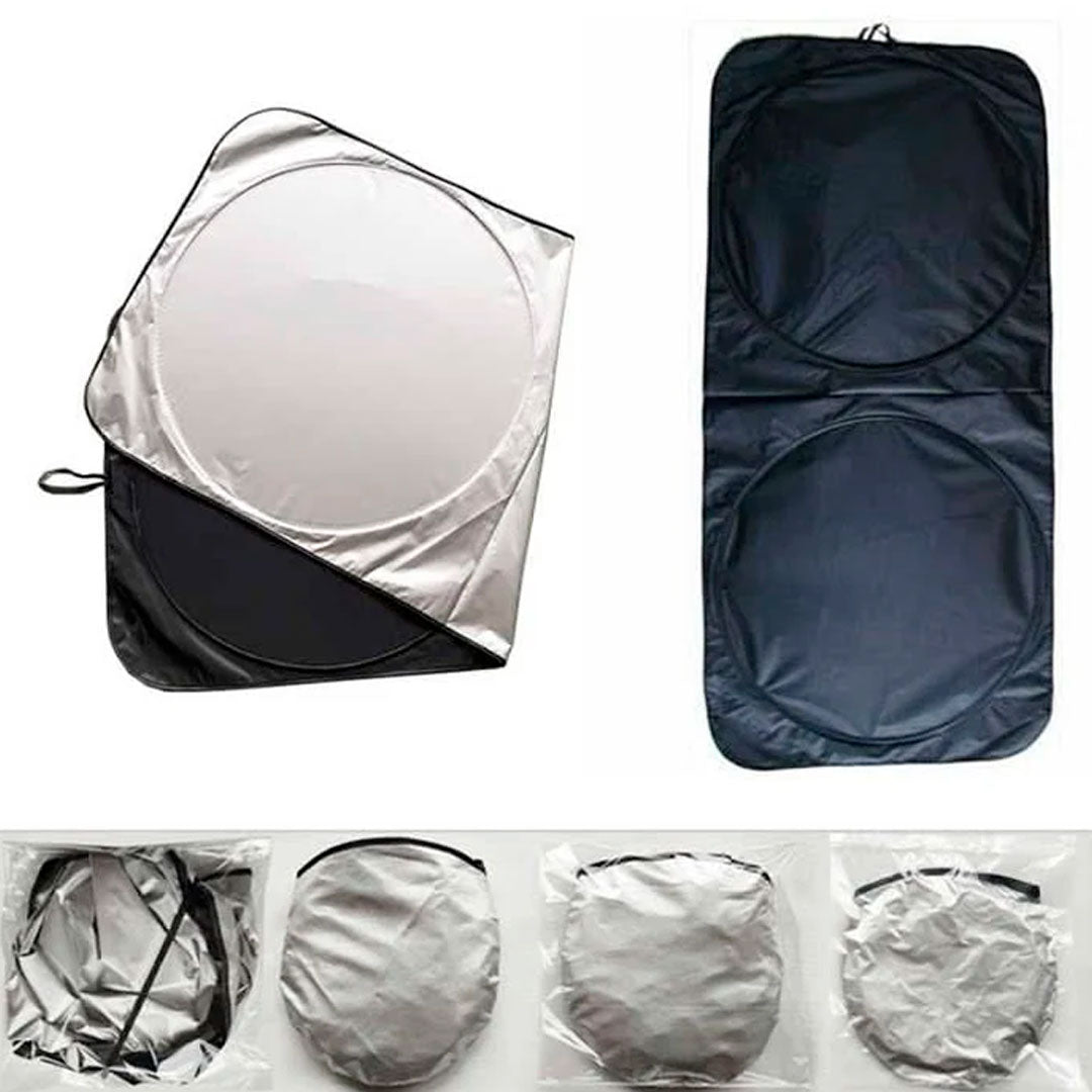 Parasol Plegable Premium para Auto Circular Milgenial