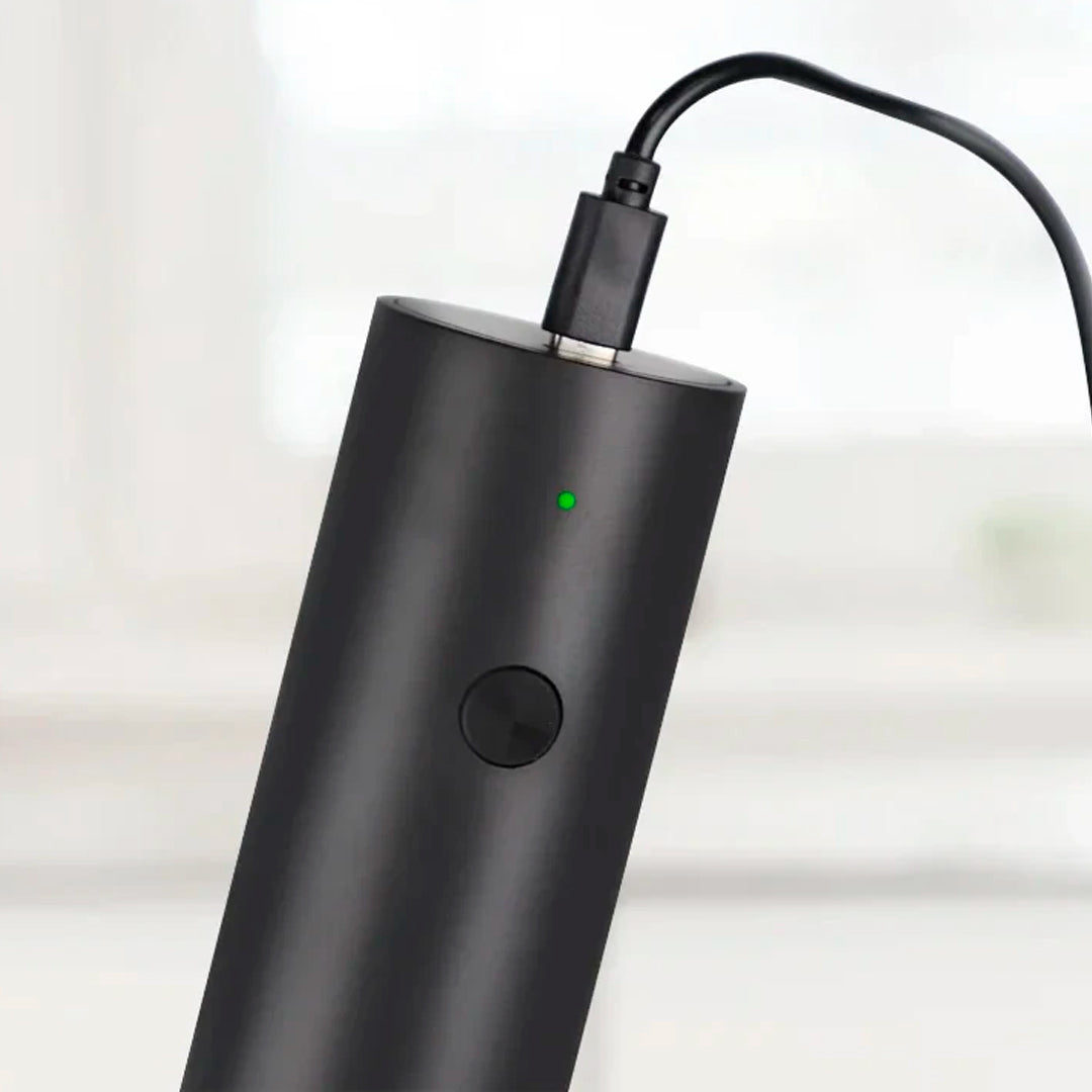 Set de 2 Molinillo Recargable Automatico con 4 Tipo Molienda