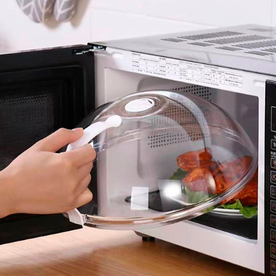 Cubierta Trasparente de Plastico Antisalpicadura Microondas