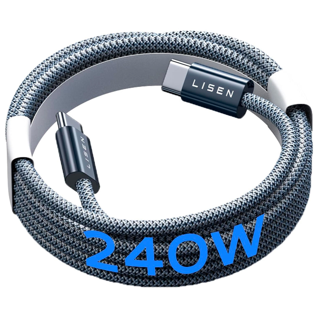 Cable LISEN Carga Rapida usb C 3.0 Trenzado