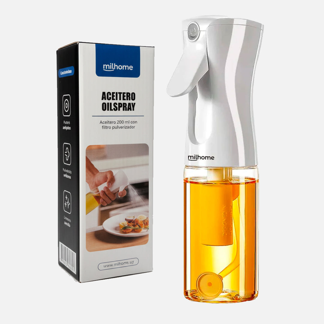 Aceitero y Condimentero Oilspray con Aspersor Milhome