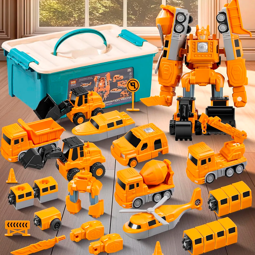 Kit de Autos y Camiones Bloques de Construccion