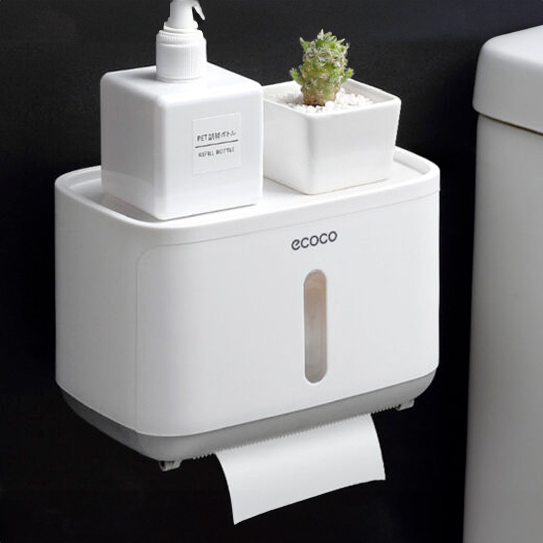 Organizador Porta Rollo Papel Higienico Servilleta Dispensad