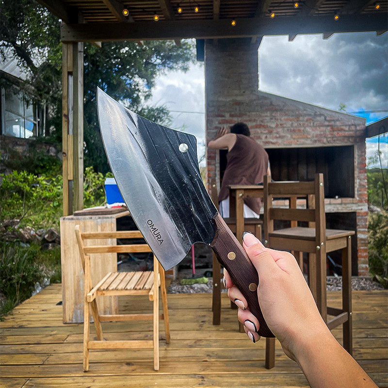 Cuchillo Omura Modelo Kirin con Funda