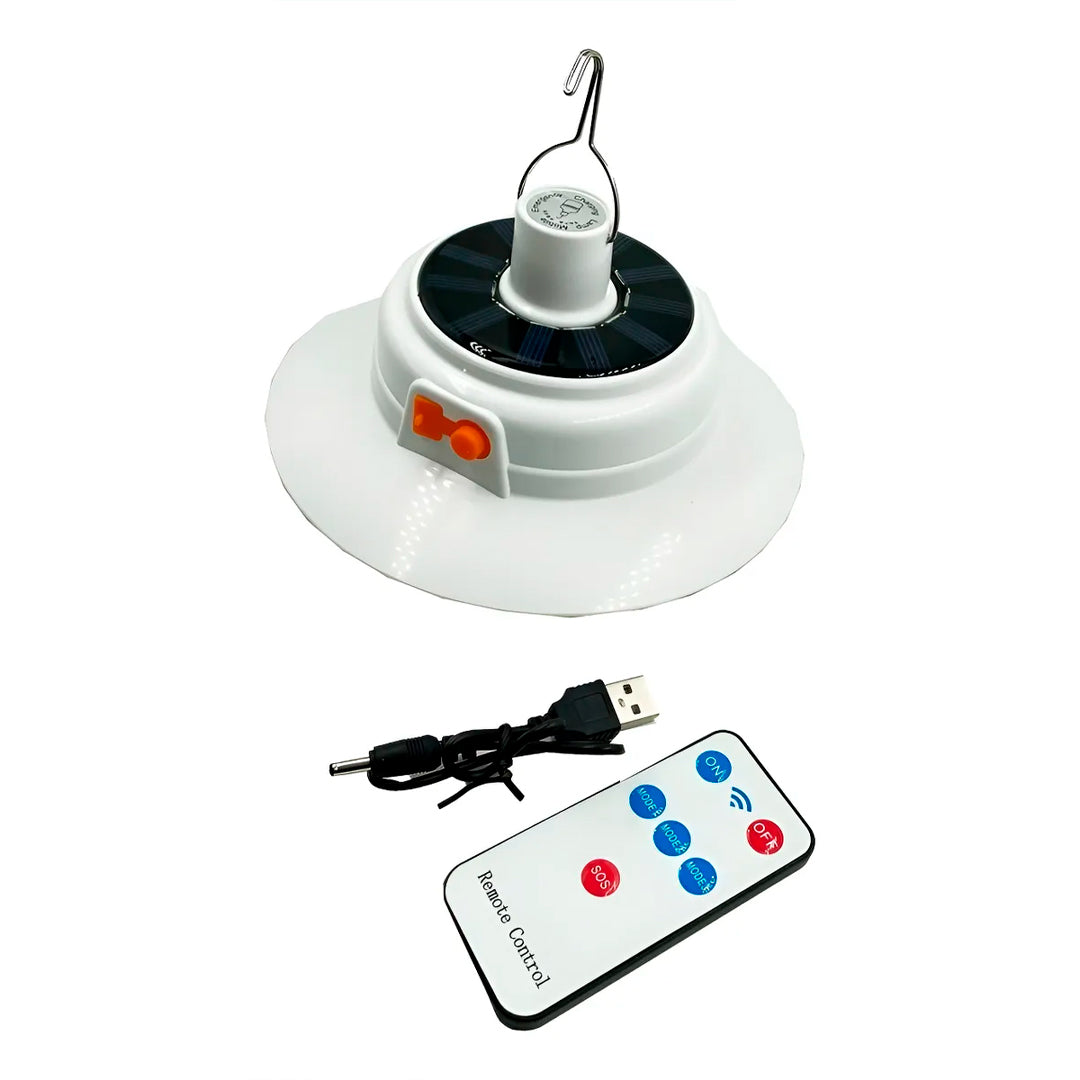 Lampara Solar Plegable Led para Camping