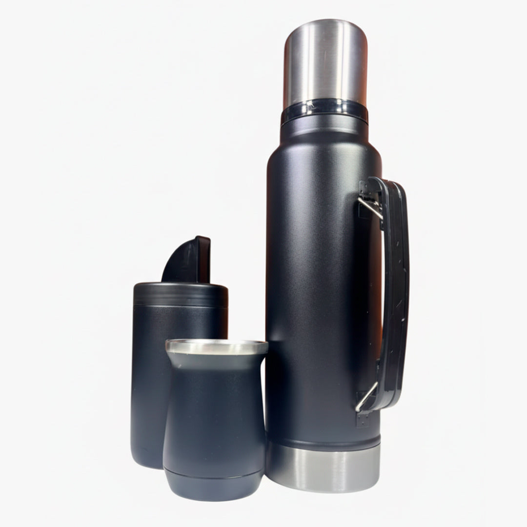 Set de Mate Termo y Yerbera 1300ML