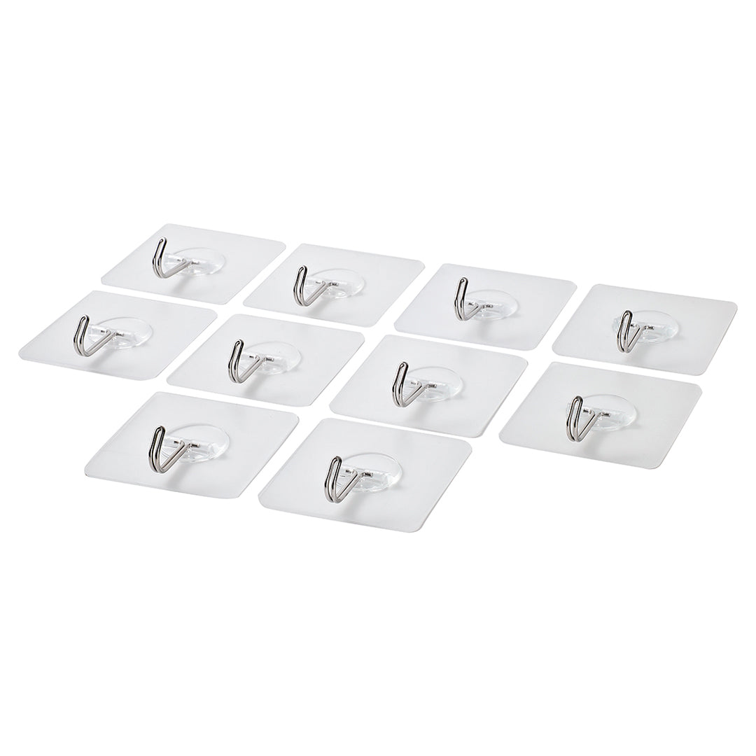 Set 10 Ganchos Adhesivo de Pared de ECOCO