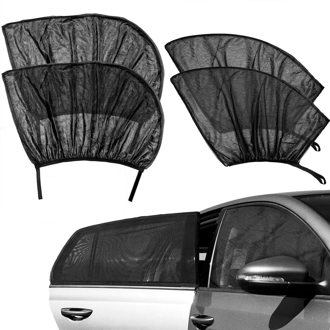 Parasol Universal Envolvente para Auto 4 Piezas