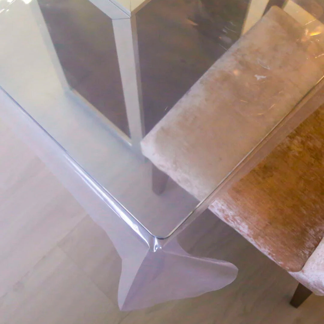 Mantel Caudrado Transparente