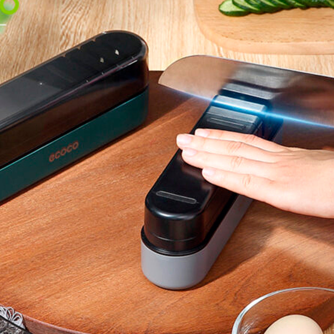 Afilador Piedra para Cuchillos Manual  4 en 1 ECOCO