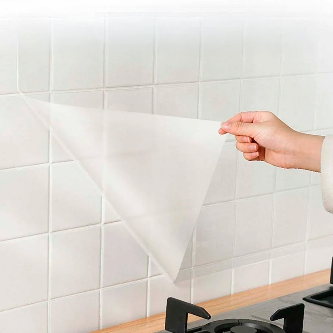 Rollo Adhesivo Transparente Protector para Pared Resistente