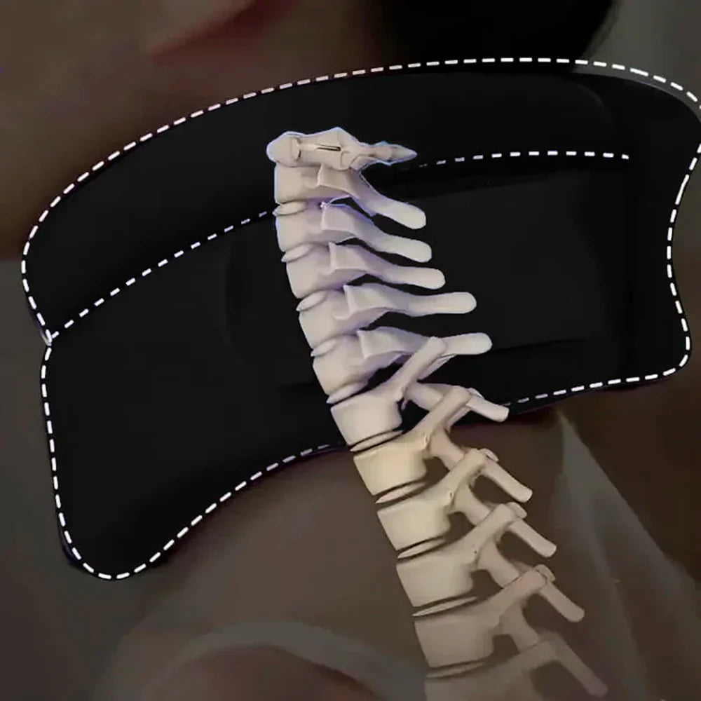 Collarín Cervical Ergonómico para Dolor de Cuello y Espalda