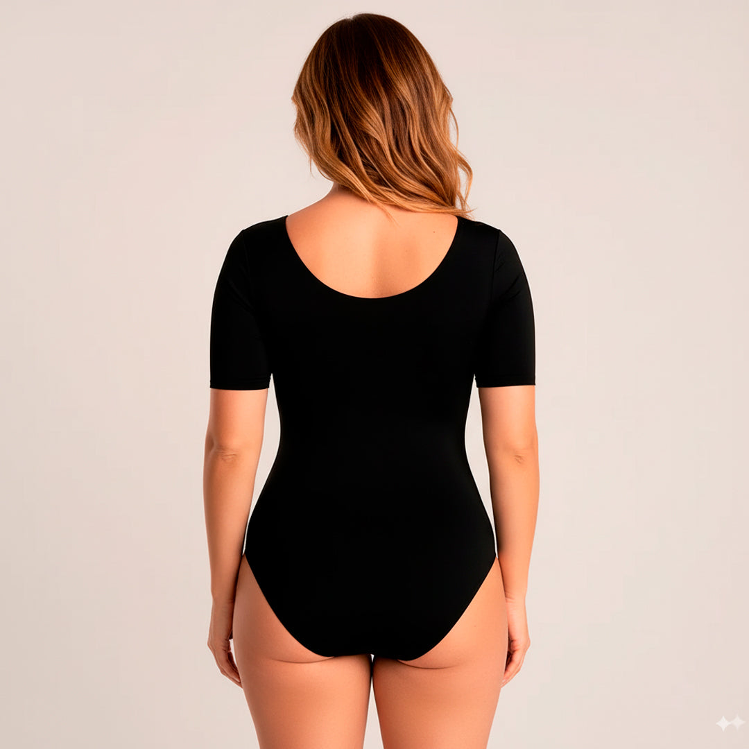 Nuvia Body Moldeador de Manga Corta Marca Elevé