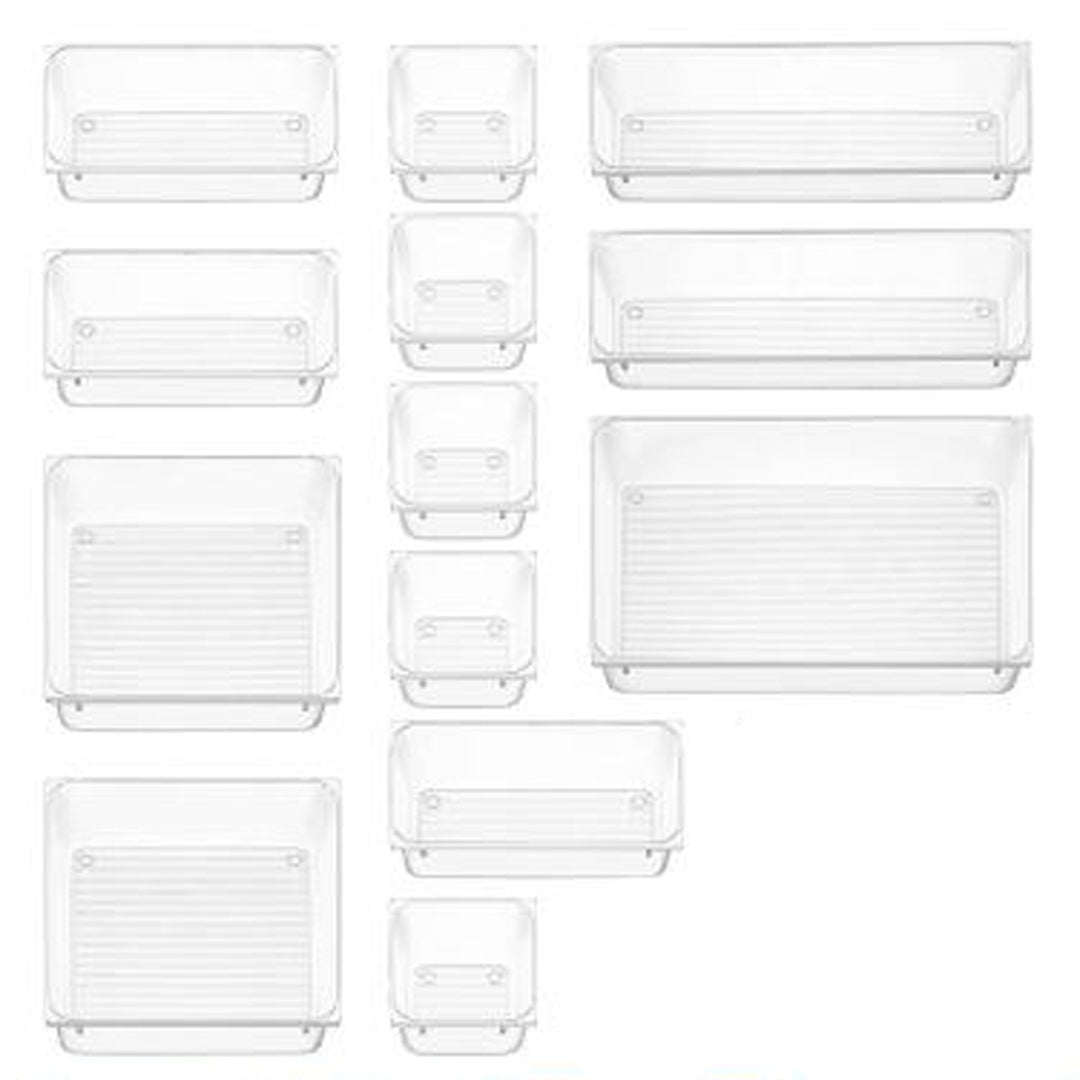 Set de 13 Organizadores de Cajón en Acrilico