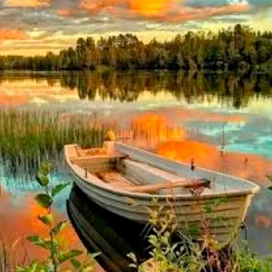 Kit de Bricolaje para Colorear Pinturas y Lienzos