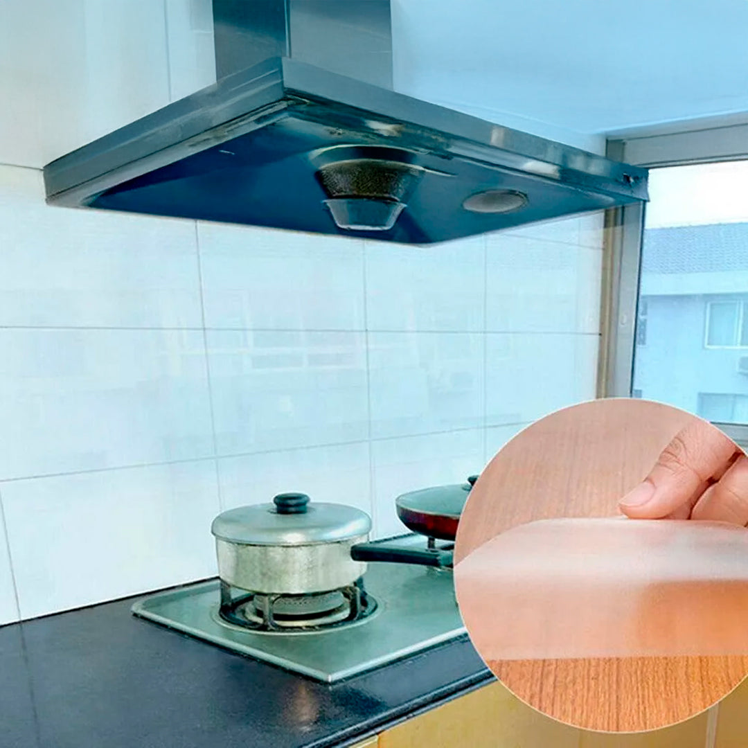 Rollo Adhesivo Transparente Protector para Pared Resistente